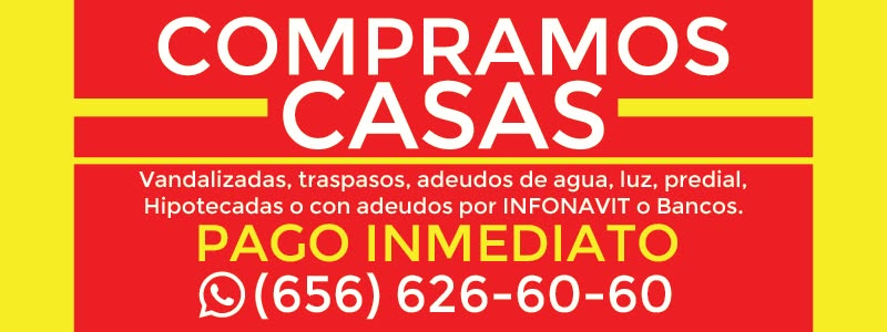 Compramos casas pago inmediato